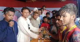 চাটখিল নোয়াপাড়ায় ফুটবল টুর্নামেন্ট এর ফাইনাল খেলা অনুষ্ঠিত