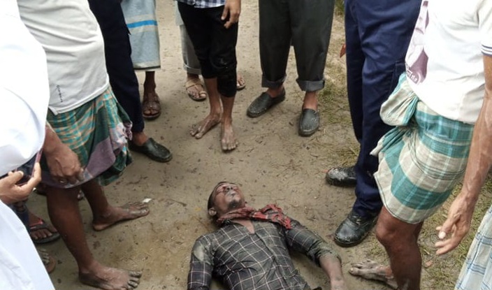 গলায় গামছা প্যাঁচানো মোটরসাইকেল চালকের মরদেহ মিলল খালে    