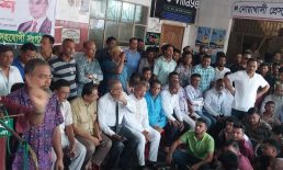 ঢাকায় হামলার প্রতিবাদে নোয়াখালীতে বিএনপির জনসমাবেশ