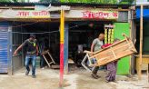 মাইজদীতে অর্ধশতাধিক অবৈধ দোকান উচ্ছেদ