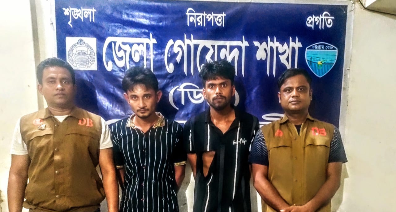 বেগমগঞ্জে ওয়ান শুটার গানসহ ২ তরুণ গ্রেফতার