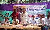 চাটখিলে ড.মোহাম্মদ ফারুকের পুজামন্ডপ পরিদর্শন ও অনুদান প্রদান