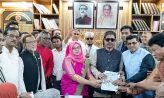 ওবায়দুল কাদেরের পক্ষে মনোনয়নপত্র নিলেন কবিরহাট উপজেলা আ.লীগ