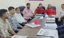 দৈনিক নোয়াখালী কথা’র সম্পাদকের সাথে উপজেলা প্রতিনিধিদের মতবিনিময়