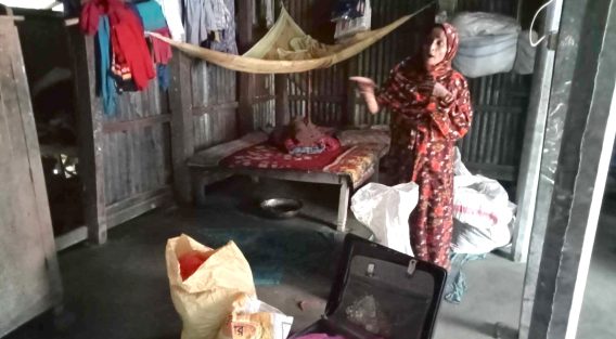 পূর্ব বিরোধের জেরে কৃষকের ঘরে ডাকাতির অভিযোগ