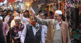চাটখিলে আবু নাছের ফারুক এর গণসংযোগ ও পথসভা