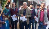 সেনবাগে সাবেক বিরোধী দলীয় চীফহুইপ ফারুকের লিফলেট বিতরণ
