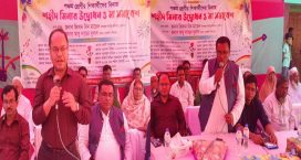 সেনবাগে শিক্ষার্থীদের বিদায়, শহীদ মিনার উদ্বোধন ও মা সমাবেশ