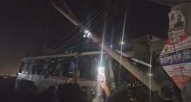 বেগমগঞ্জে যাত্রীবাহী বাস ঢুকে পড়লো দোকানে, আহত-১২