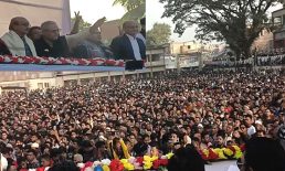 সেনবাগে নৌকা মার্কার বিশাল জনসভায় মোরশেদ আলম
