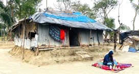 অসুস্থ সেলিমের জরাজীর্ণ ঝুপড়ি ঘরে মানবেতর জীবনযাপন, বিয়ে হচ্ছেনা মেয়েদের