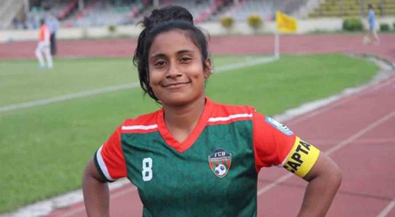 সন্তান জন্মের পর মারা গেলেন সাফজয়ী ফুটবলার রাজিয়া