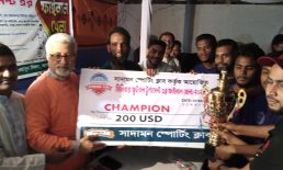 সেনবাগের মোহাম্মদপুরে মিনিবার ফুটবল টুর্নামেন্ট ফাইনাল খেলা অনুষ্ঠিত