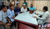 সেনবাগ প্রেসক্লাবের সাংবাদিকদের সঙ্গে উপজেলা চেয়ারম্যানের মতবিনিময়ের ছবি