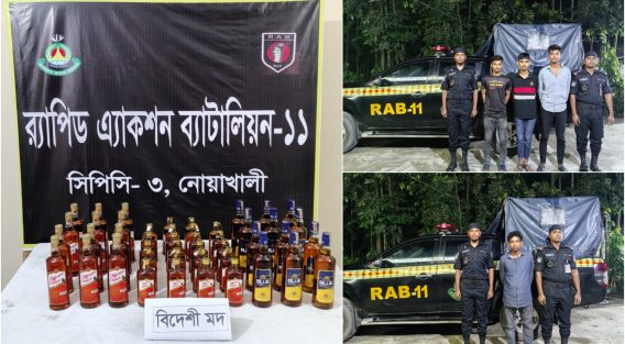 মাইক্রোবাসে মিলল বিপুল মাদক, গ্রেপ্তার ৪