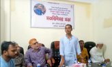 ছাত্র আন্দোলনের কেন্দ্রীয় সমন্বয়ক মাসুদ এর সাথে হাতিয়ায় সাংবাদিকদের মতবিনিময়