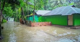 কোম্পানীগঞ্জে টানা বর্ষণে পানিবন্ধি দেড় লাখ মানুষ