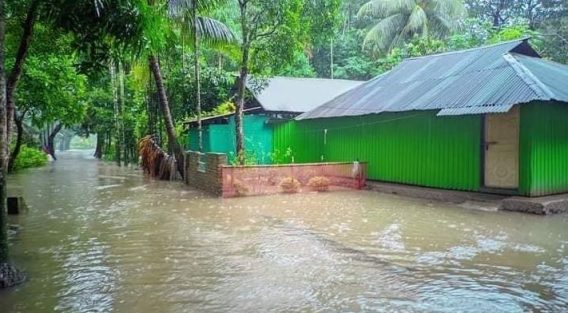 কোম্পানীগঞ্জে টানা বর্ষণে পানিবন্ধি দেড় লাখ মানুষ