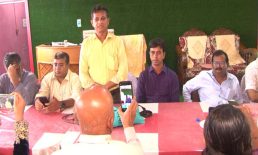 ইস্ট ওয়েস্ট মিডিয়া গ্রুপে হামলার প্রতিবাদে নোয়াখালীতে প্রতিবাদ সভা