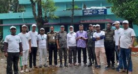 জেলায় জাতির ক্লান্তিলগ্নে পাশে দাঁড়ালো ডাঃ মোস্তফা হাজেরা ফাউন্ডেশন