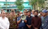 দীর্ঘ ৮ দিন পর পুনরায়  শুরু হলো চাটখিল থানার কার্যক্রম
