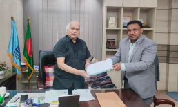 বিশ্ববিদ্যালয় মঞ্জুরী কমিশনের চেয়ারম্যানের সাথে নোবিপ্রবি উপাচার্যের সৌজন্য সাক্ষাৎ