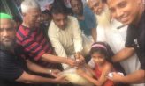 সেনবাগে বন্যার্তদের মাঝে জয়নুল আবদিন ফারুকের ত্রাণ বিতরণ