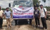 সেনবাগে জনস্বাস্থ্য প্রকৌশলী অধিদপ্তরের বন্যার্তদের মাঝে বিশুদ্ধ পানি সরবরাহ