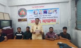 মন্দিরে চাঁদা দাবির মিথ্যা অভিযোগের বিরুদ্ধে সংবাদ সম্মেলন
