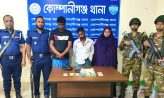 যৌথবাহিনীর হাতে ধরা পড়ল স্বামী-স্ত্রীর ইয়াবার ব্যবসা