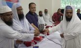 সেনবাগ প্রবাসী কল্যাণ সংস্থার  উদ্যোগে খতিব,ইমাম মুয়াজ্জিন ও বন্যায় মানবিক যোদ্ধাদের  সম্মাননা প্রদান