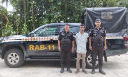 সোনাইমুড়ীতে  ৫টি আগ্নেয়াস্ত্র-গোলাবারুদসহ যুবক গ্রেপ্তার