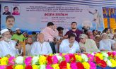 হাতিয়ায় লাখো জনতার ভালোবাসায় সিক্ত হলেন ফজলুল আজিম