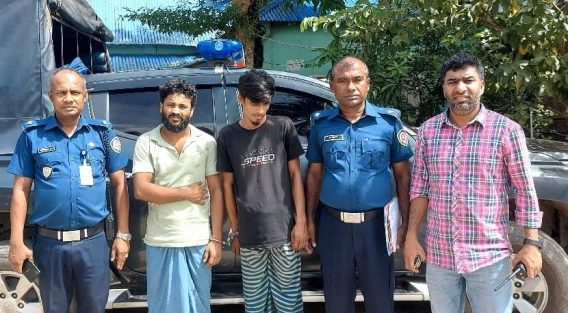 নবাগে ভ্রাম্যমান  আদালতের অভিযান দুই মাদকসেবীর কারাদন্ড