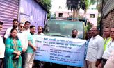 দীর্ঘদিন পর সোনাইমুড়ীতে শুরু হলো খাল পরিষ্কার অভিযান শুরু