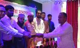 সেনবাগে বন্যায় ক্ষতিগ্রস্থদের সহযোগিতা করায় স্বেচ্ছাসেবীদের সংবর্ধনা