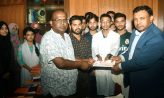 ক্যানসার আক্রান্ত শিক্ষার্থীর পাশে নোবিপ্রবি প্রশাসন 