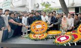 শহীদ মিলনের স্মৃতিতে ছাত্রদলের শ্রদ্ধা