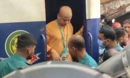 ইসকন নেতা চিন্ময় কৃষ্ণের জামিন নামঞ্জুর, কারাগারে প্রেরণ