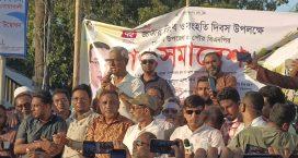 আন্দোলনকারী রাজনৈতকি দল গুলোর মতামতের ভিত্তিতে দ্রুত নির্বাচনের রোডম্যাপ ঘোষনা করুন