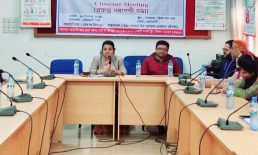 বন্যায় ক্ষতিগ্রস্তদের মাঝে জরুরী সাড়াদান কার্যক্রমের সমাপনী সভা