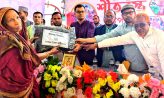 কোম্পানীগঞ্জে নাগরিক উন্নয়ন ফাউন্ডেশনের শীতবস্ত্র বিতরণ
