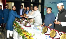 নোবিপ্রবিতে শিক্ষা প্রশাসন বিভাগের প্রথম ব্যাচের বিদায় সংবর্ধনা