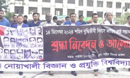 নোবিপ্রবিতে শহীদ বুদ্ধিজীবী দিবস পালিত
