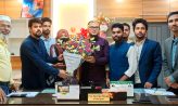 কলেজের অধ্যক্ষকে নোসক সাংবাদিক সমিতির শুভেচ্ছা