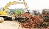 গুঁড়িয়ে দেওয়া হলো ইটভাটা, জরিমানা লাখ টাকা