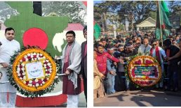 চাটখিলে বিজয় দিবসে প্রশাসনসহ রাজনৈতিক দলের পুষ্পস্তবক অর্পণ