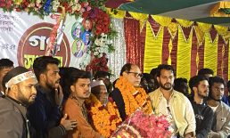 কোম্পানীগঞ্জে যুক্তরাষ্ট্র প্রবাসী জহির উদ্দিনকে গণসংবর্ধনা