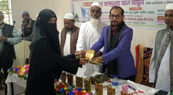 সেনবাগের তাহিরপুর তামীরুল উন্মাত ইসলামীয় আলীম মাদ্রাসার শিক্ষার্থীদের সংবর্ধনা