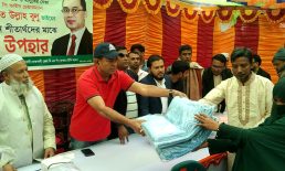 বেগমগঞ্জে শীতার্তদের মাঝে বিএনপির শীতবস্ত্র বিতরণ